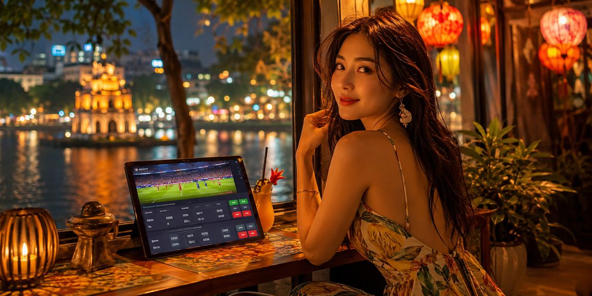 Góc cà phê Hà Nội ấm cúng, nơi thành viên VIP thư giãn và kiểm tra tài khoản pova7 trên điện thoại