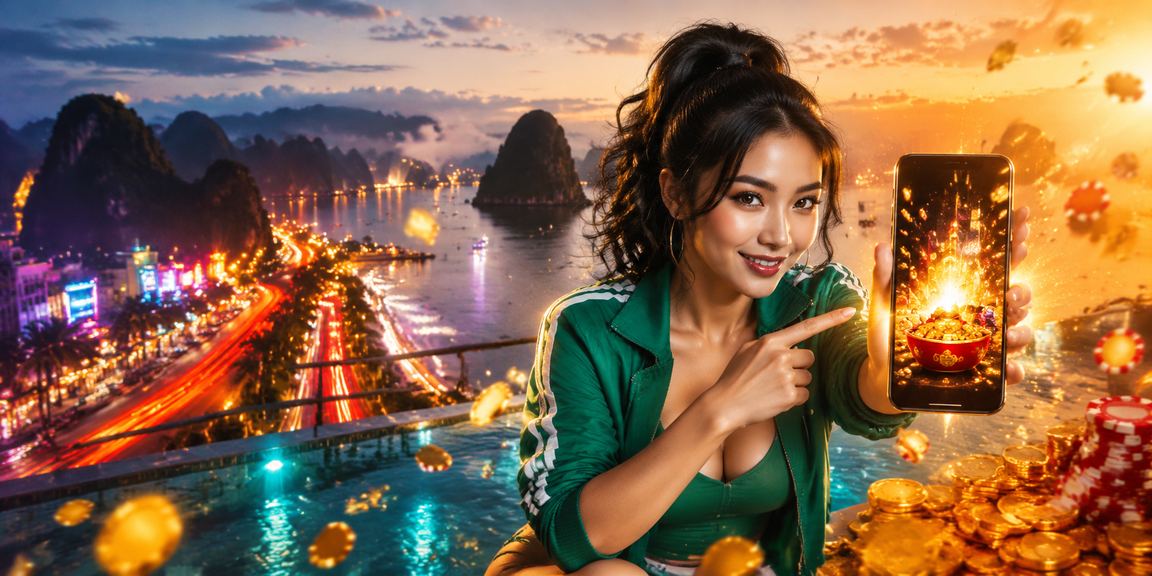 Khung cảnh giải trí trực tuyến năng động tại Việt Nam, đại diện cho cộng đồng thành viên VIP pova7 đa dạng
